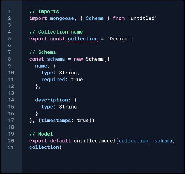 Screenshot of a Visual Studio code window with ESLint in action: underlining ESLint error in the editor.